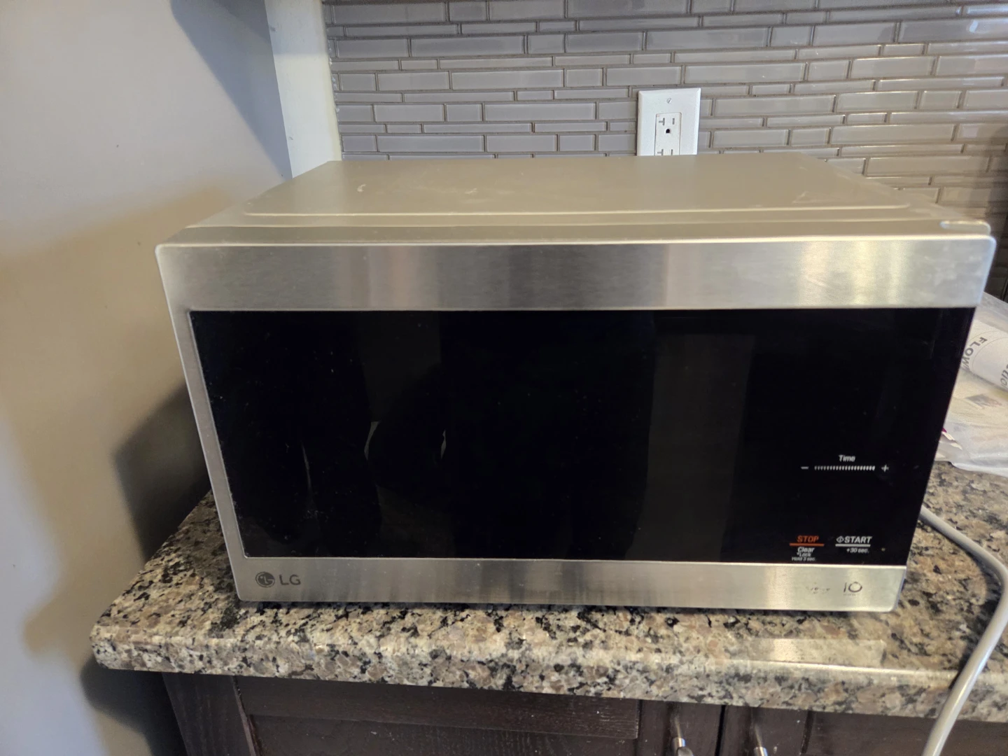 LG Stainless Steel Microwave - photo 3