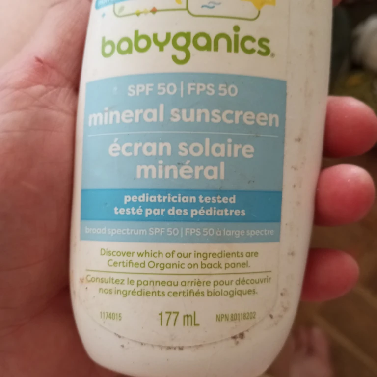 Babyganics Mineral Sunscreen SPF 50 - 177 mL - photo 2
