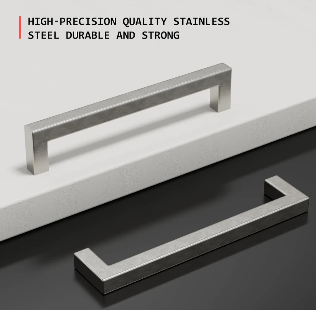 Homdiy Brushed Nickel Kitchen Cabinet Drawer Handles - 25 Pack - photo 4