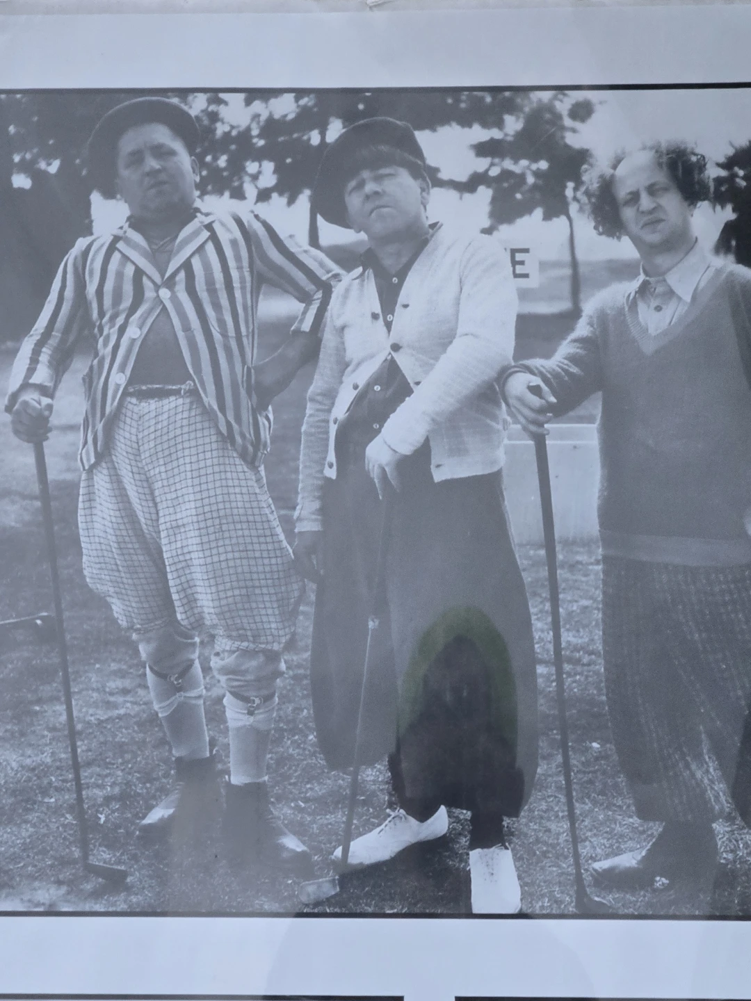 The Three Stooges Golf Poster - photo 3