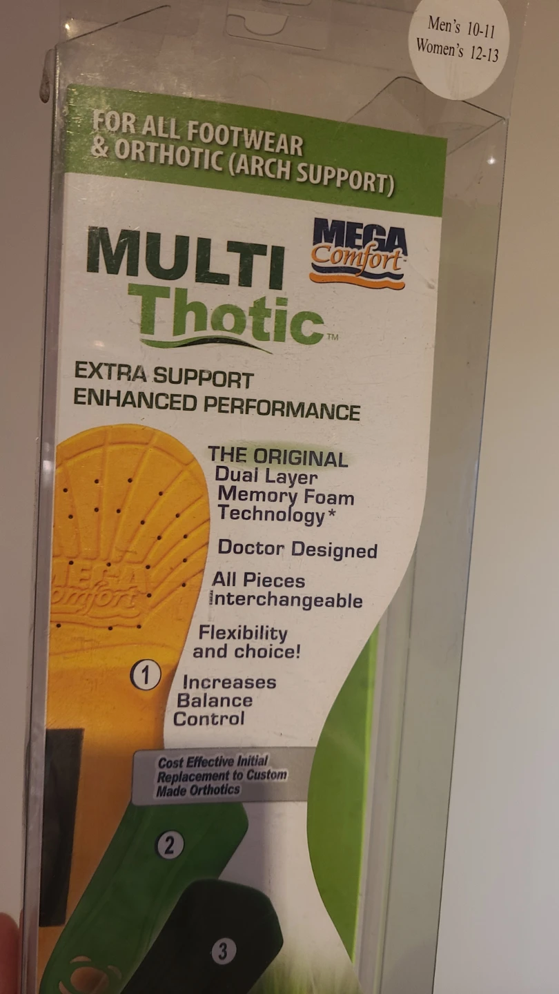 Mega Comfort Multi Thotic Orthotics