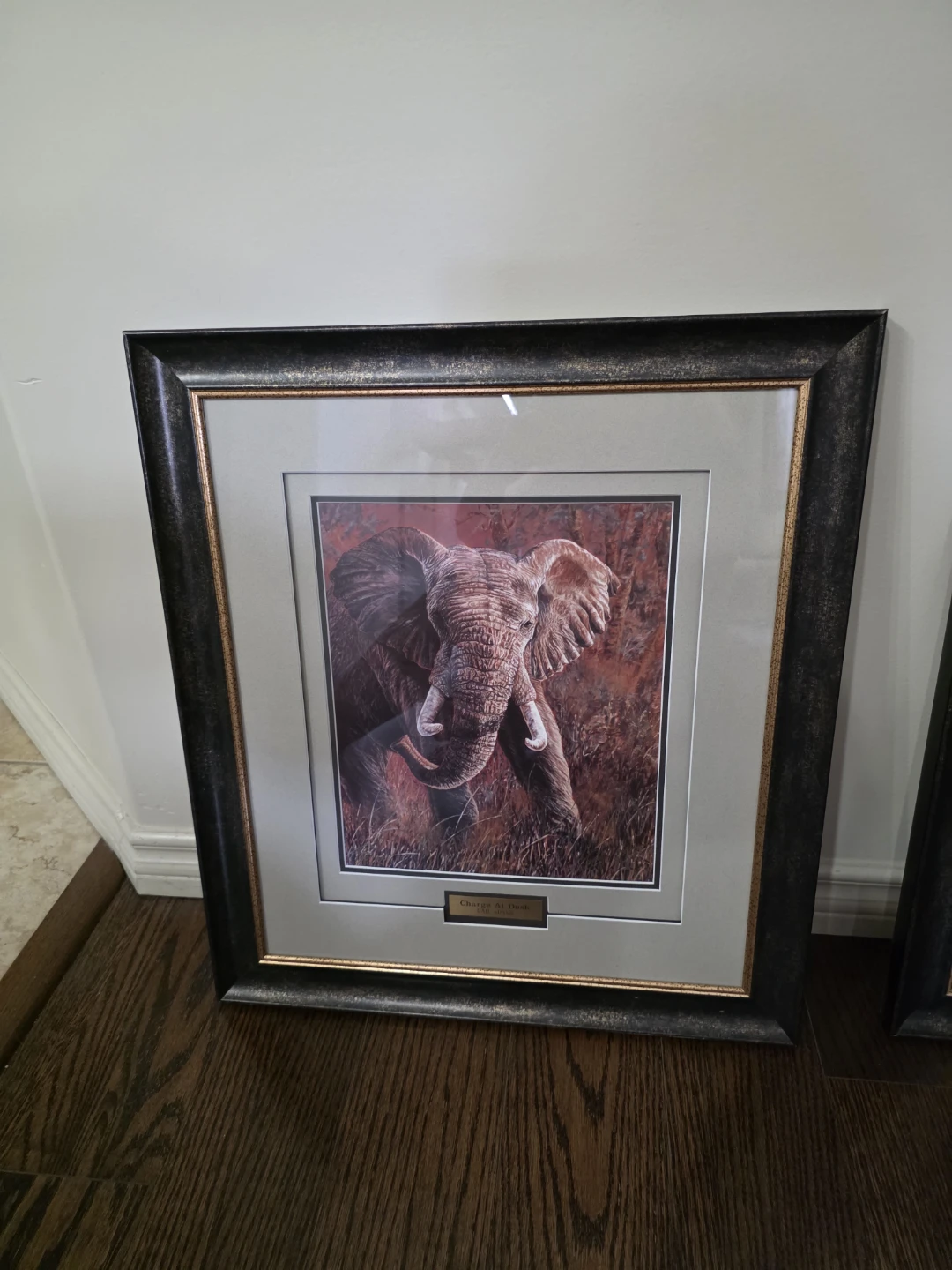 Framed Art Prints - Gail Adams Elephant & Cheetahs - photo 2