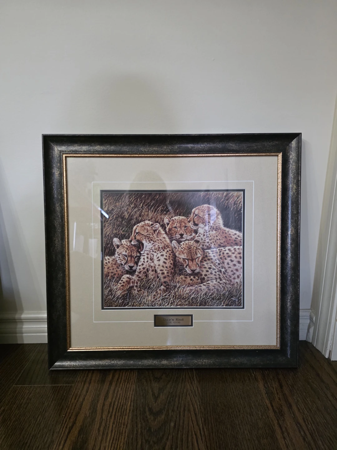 Framed Art Prints - Gail Adams Elephant & Cheetahs - photo 4