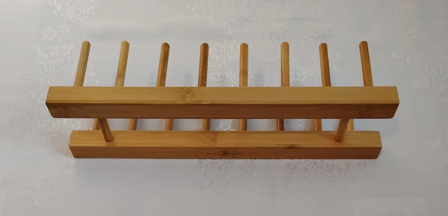 Solid Bamboo Plate Divider - photo 2