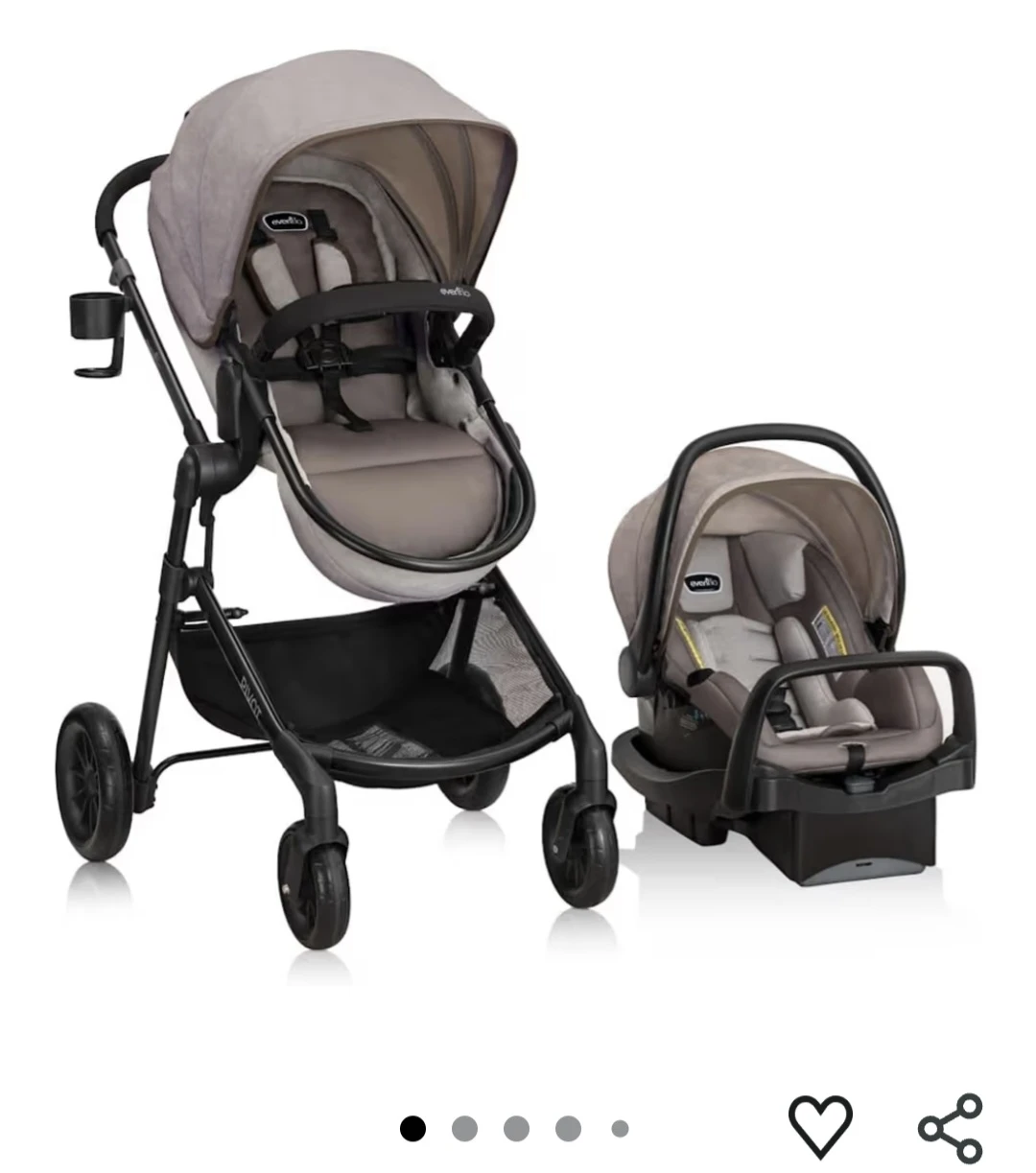 Evenflo Pivot Travel System Stroller and Car Seat