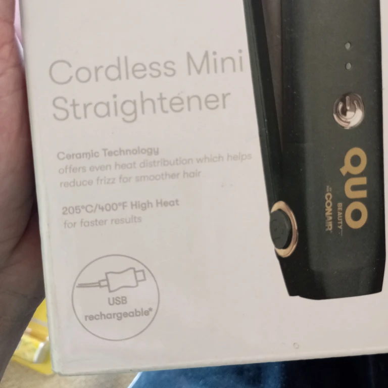 QUO Beauty Cordless Mini Straightener by Conair - photo 4