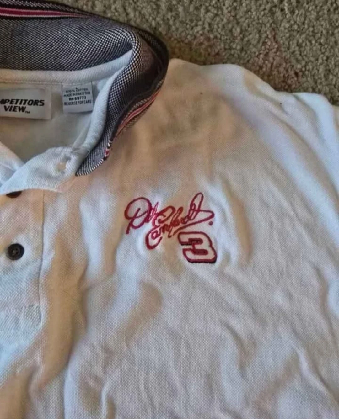 Competitors View Dale Earnhardt #3 Polo Shirt