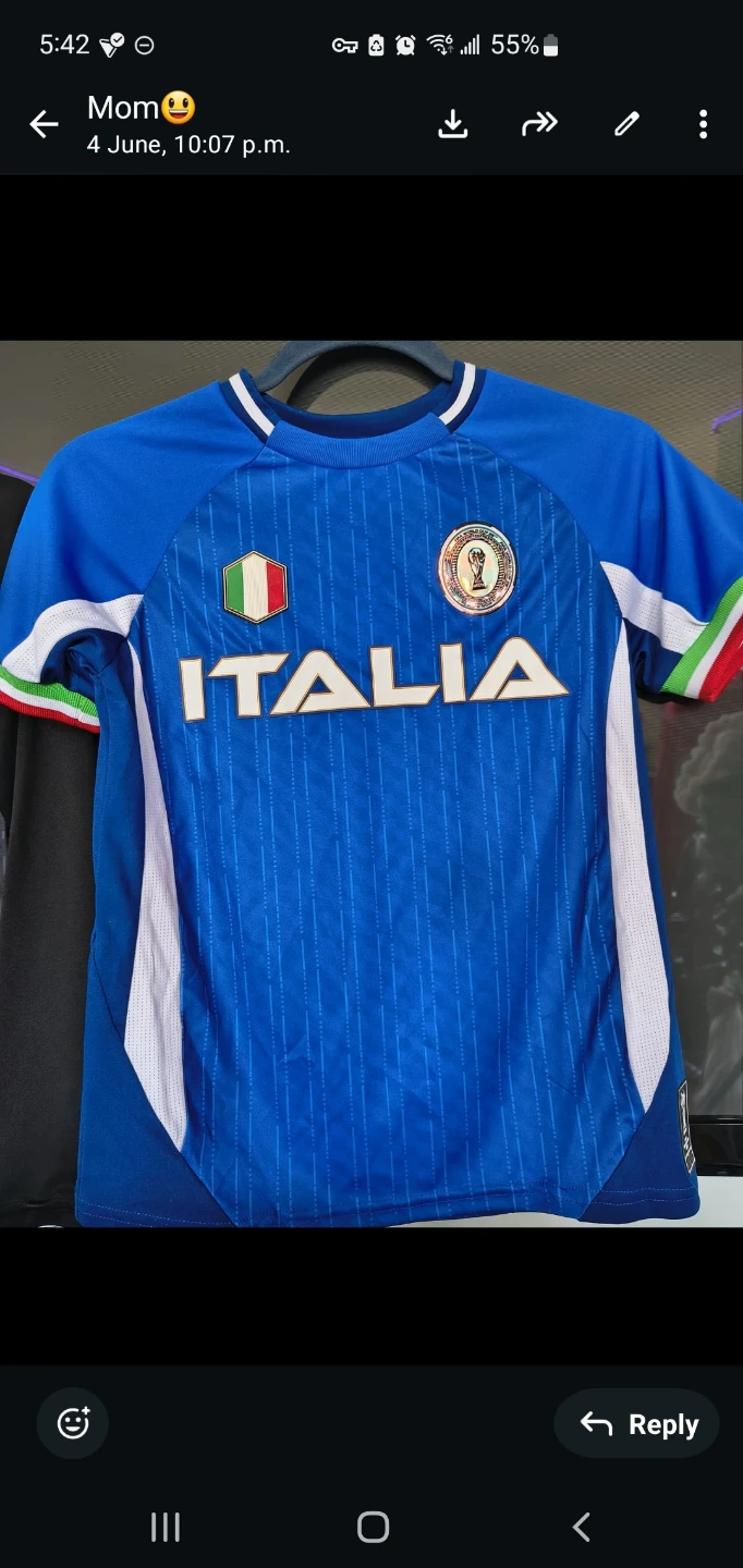 Italy Italia FIFA World Cup Soccer Jersey - photo 2
