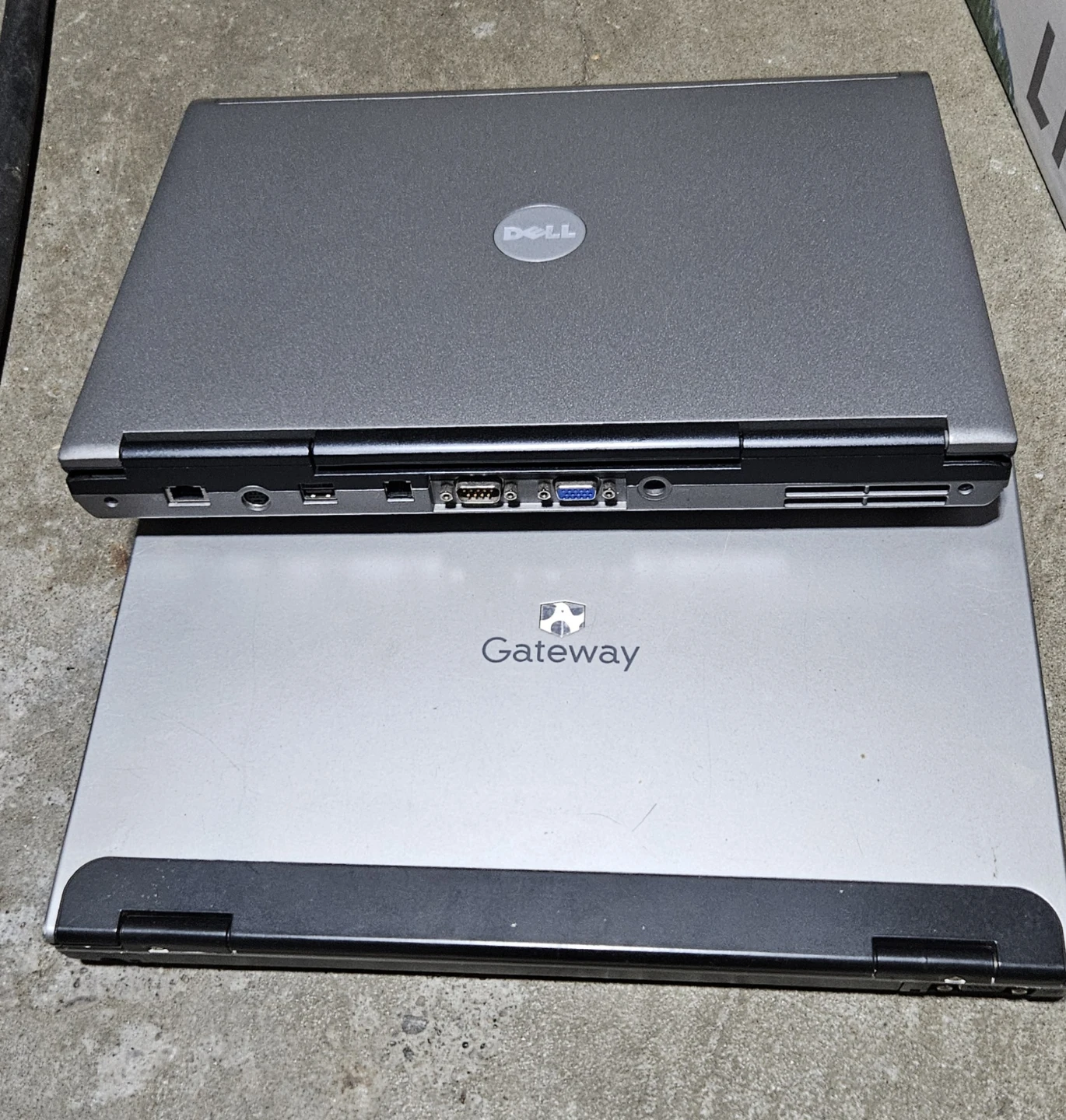 Computers, flip phones, home phones etc.