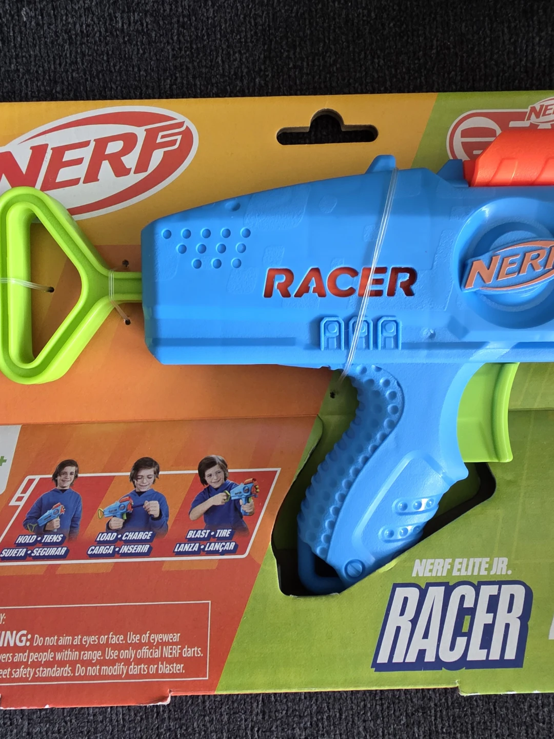 Nerf Elite Jr. Racer 4X Blaster ⚽️ - photo 2