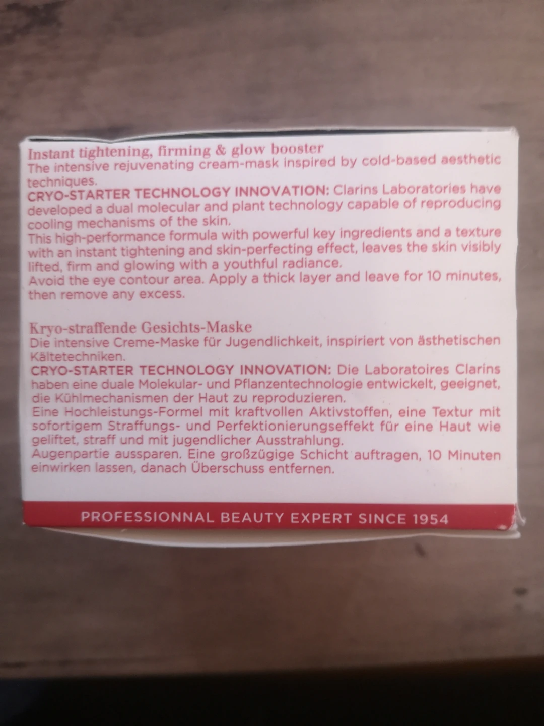Clarins Cryo-Flash Cream-Mask 75mL - photo 2