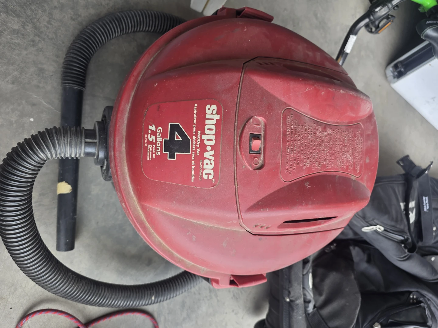 Shop-Vac 4 Gallon Wet/Dry Vacuum - photo 2