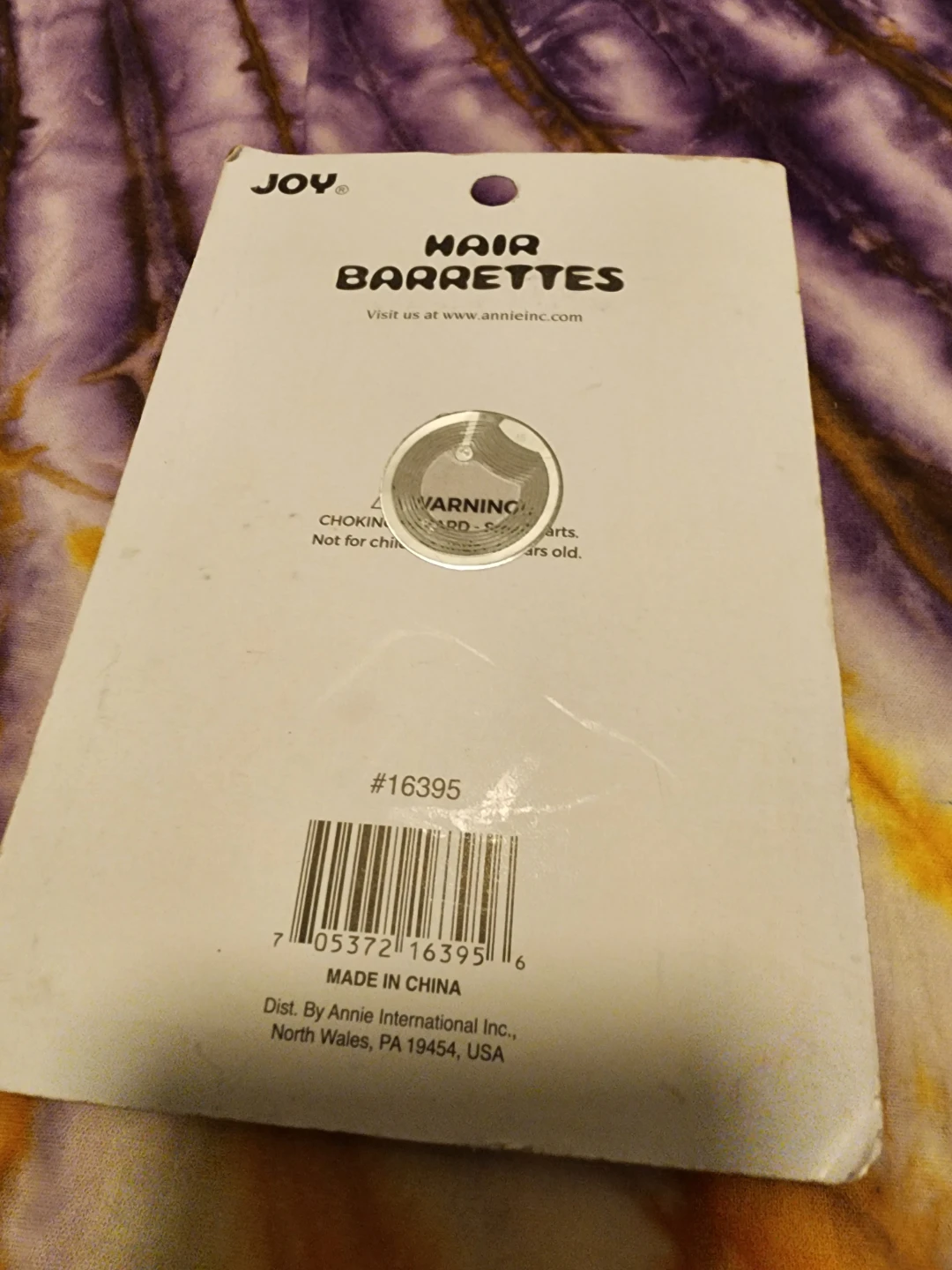 Joy Hair Barrettes - Flower Shape - photo 3