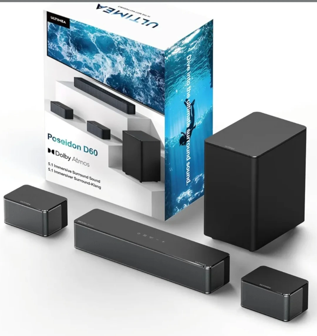 Ultimea Poseidon D60 5.1 Immersive Sound System
