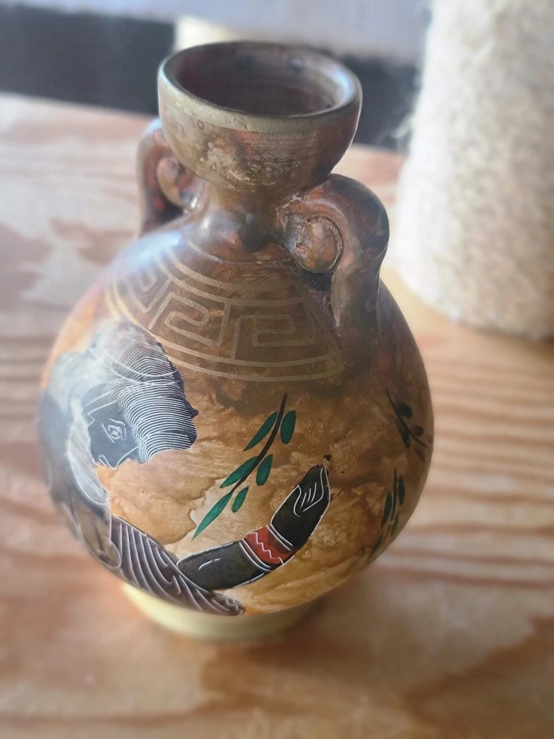 Greek Ceramic Amphora Vase