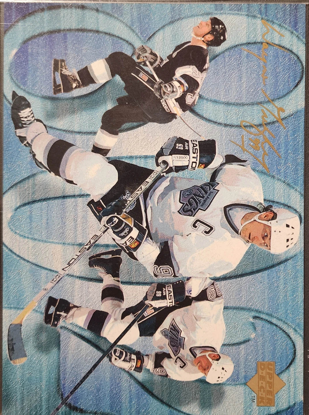 Wayne Gretzky 1994 Upper Deck Record-Breaking Goal Hockey Card