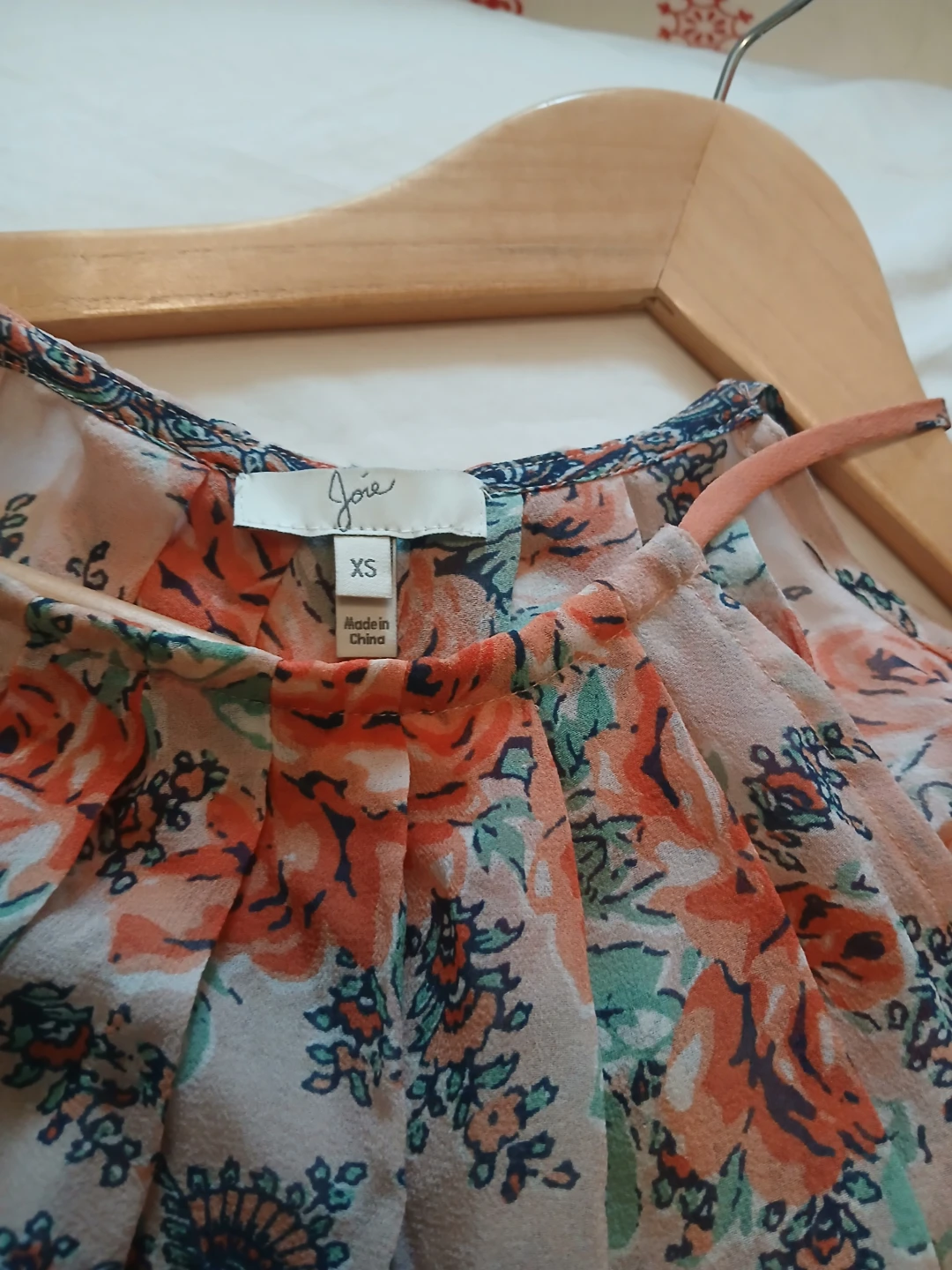 Joie Floral Silk Blouse XS - photo 2