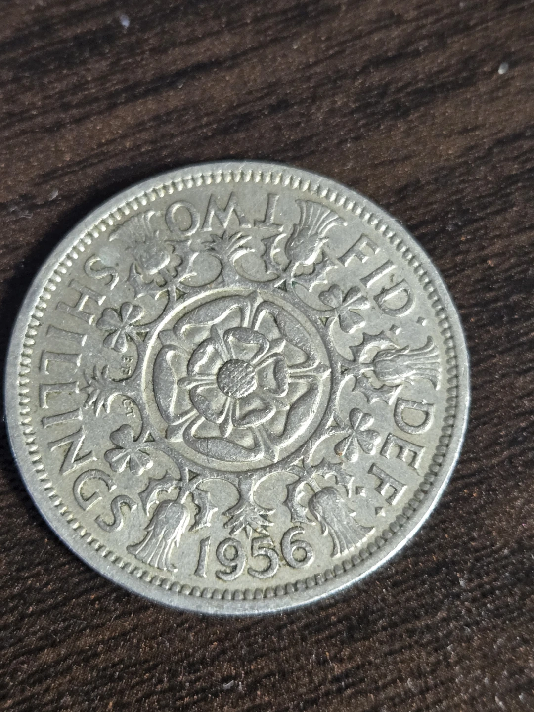 1956 Two Shillings Coin - Elizabeth II