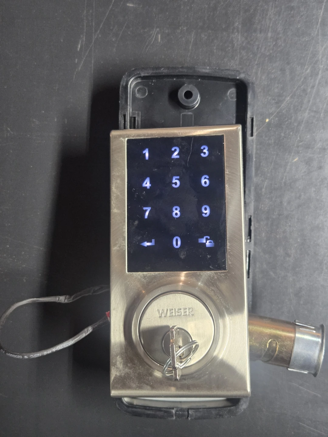 Weiser keypad deadbolt