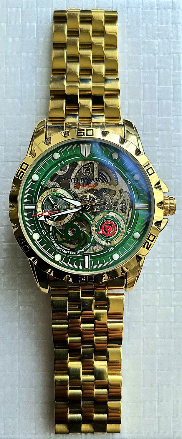 MECHANICAL SKELETON WATCH (NEW)
