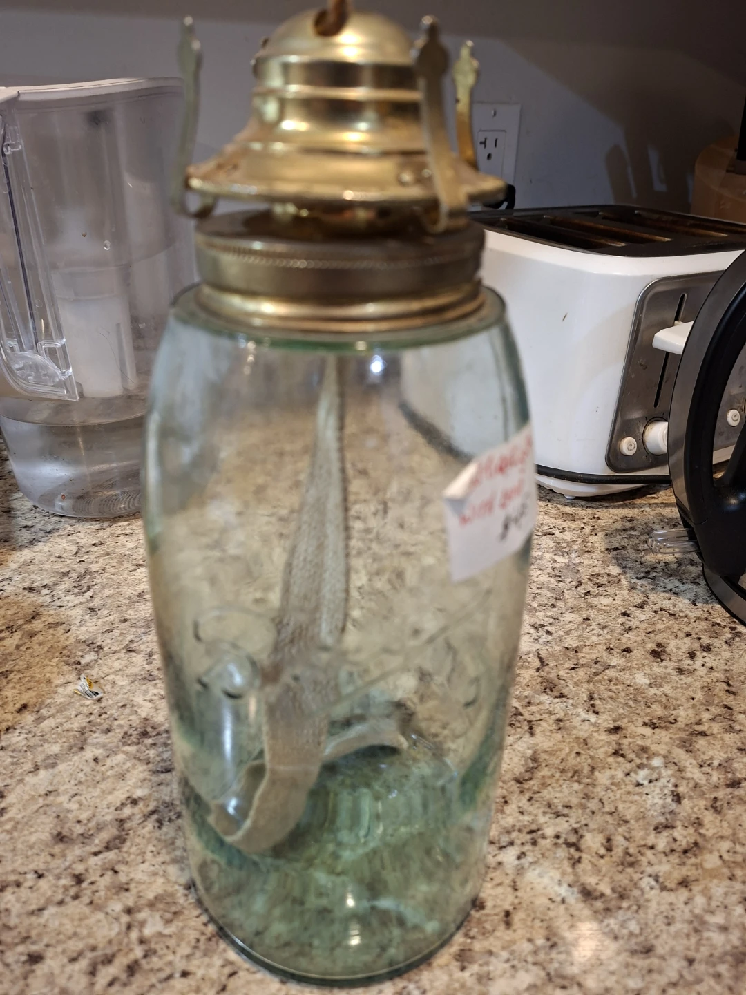 Antique Ball Mason Jar Lamp - photo 2