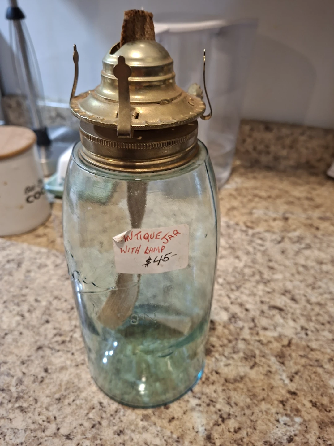 Antique Ball Mason Jar Lamp - photo 3