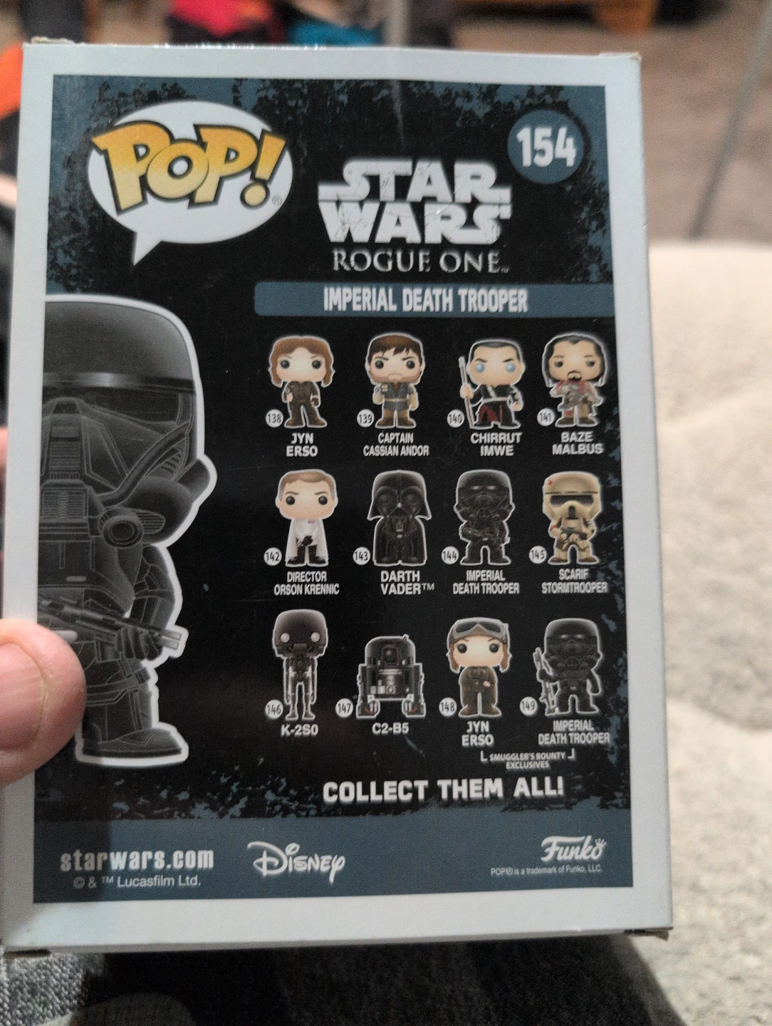 Funko Pop! Star Wars Rogue One Imperial Death Trooper #154 - photo 2