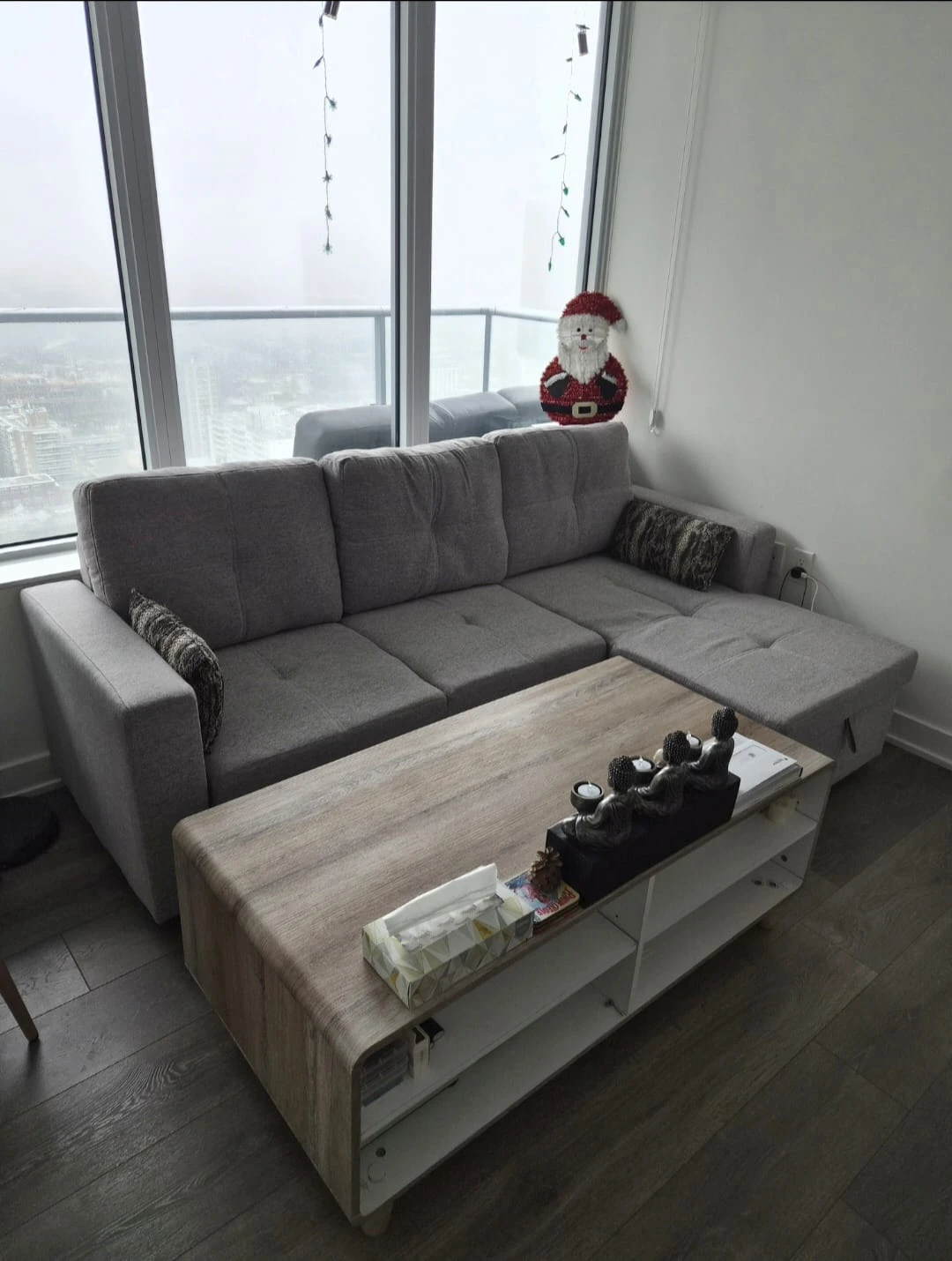 Sectional Sofa-Bed with Storage - photo 3