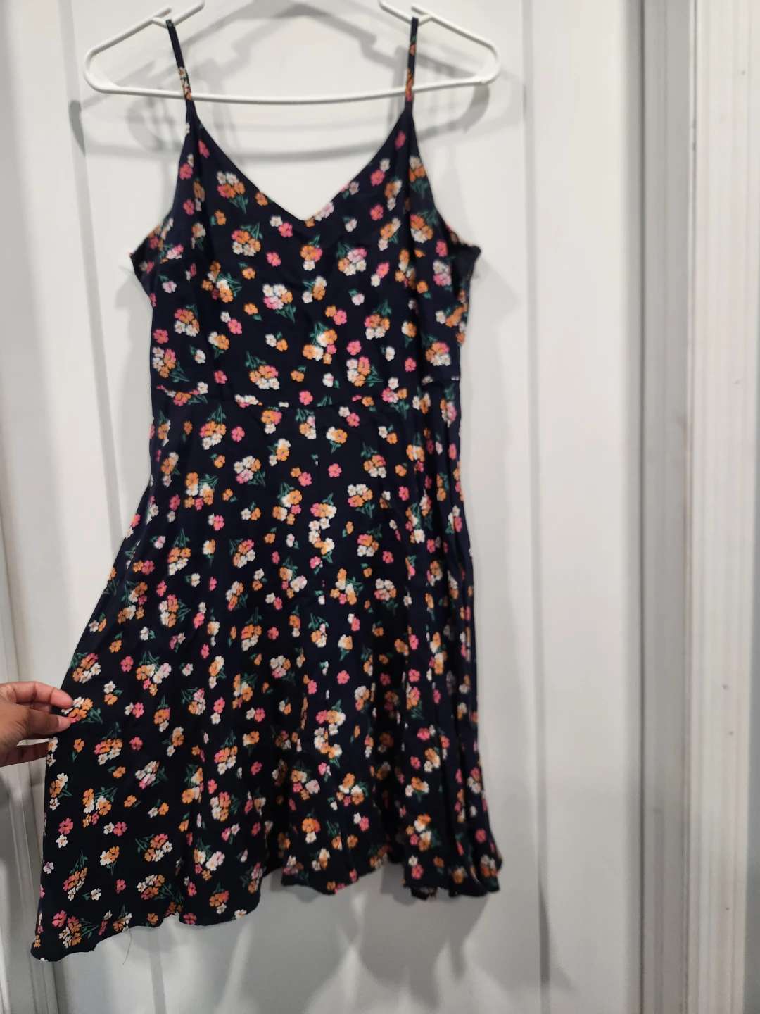 Navy Floral Sundress ⚽