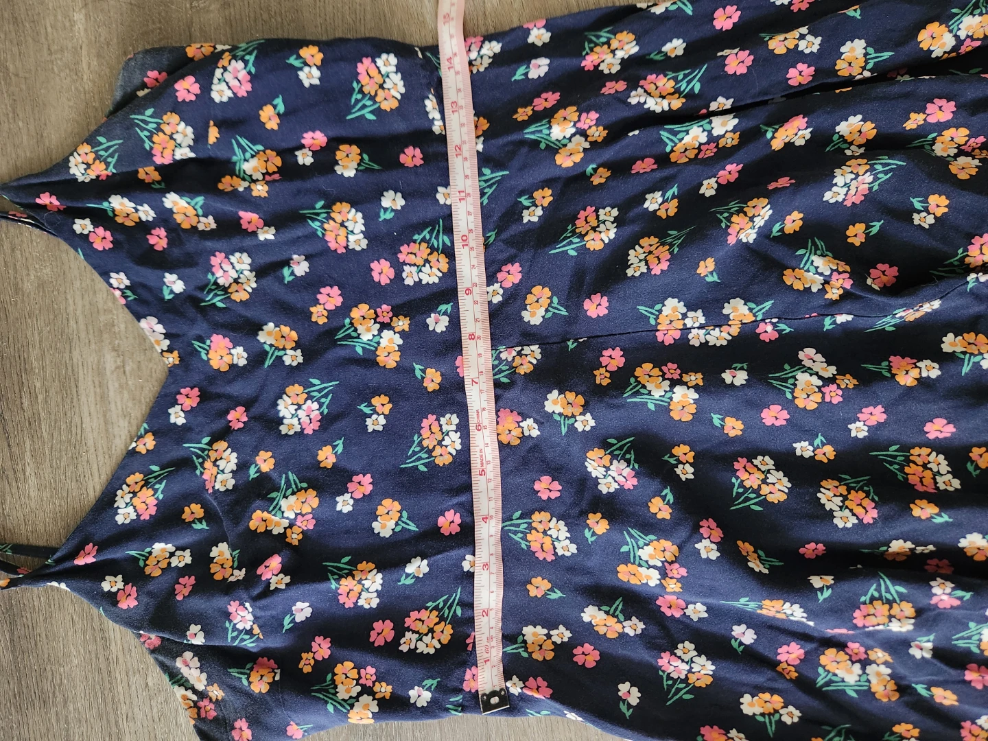 Navy Floral Sundress ⚽ - photo 3
