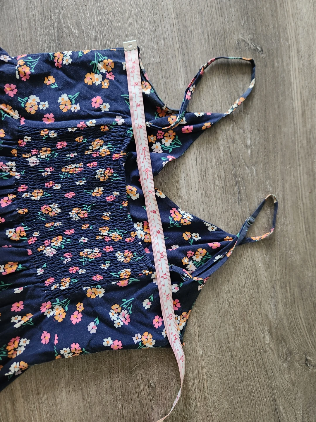 Navy Floral Sundress ⚽ - photo 5