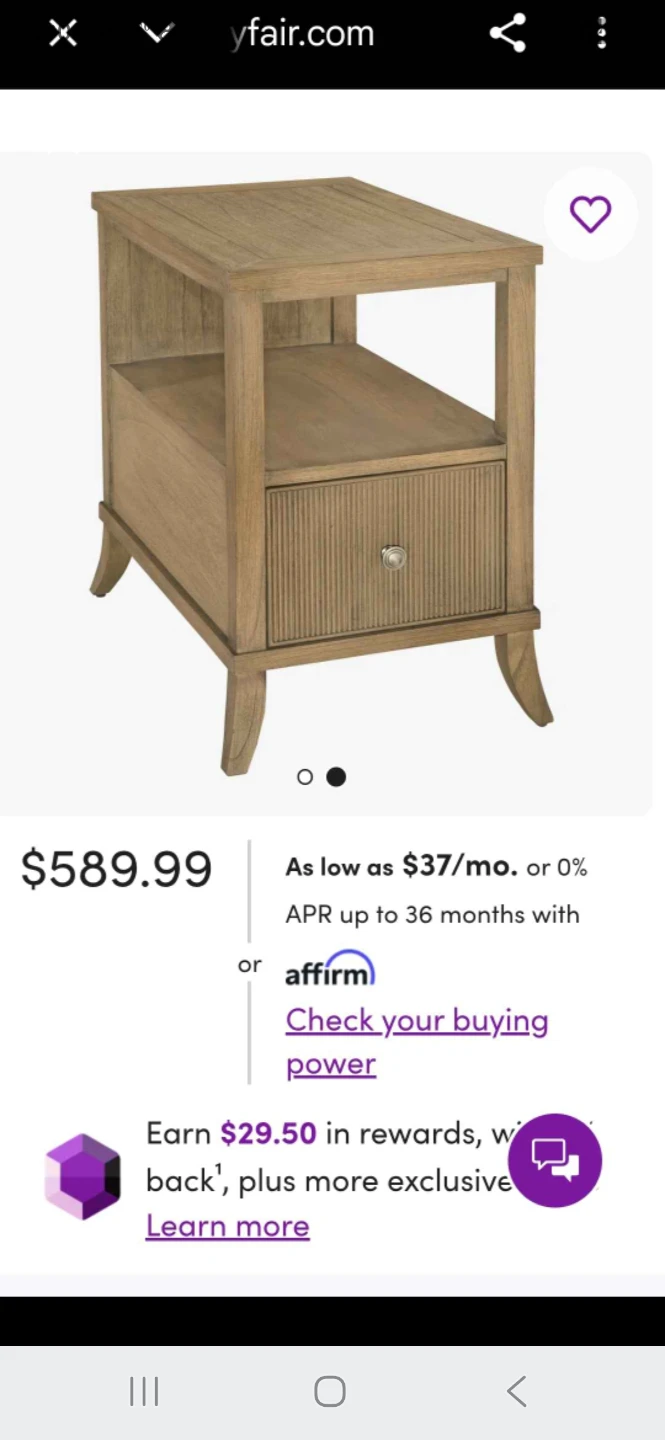 Hekman End Table