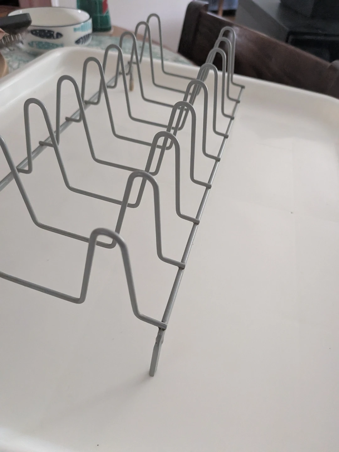 Plate Drying Rack with Tray - photo 3