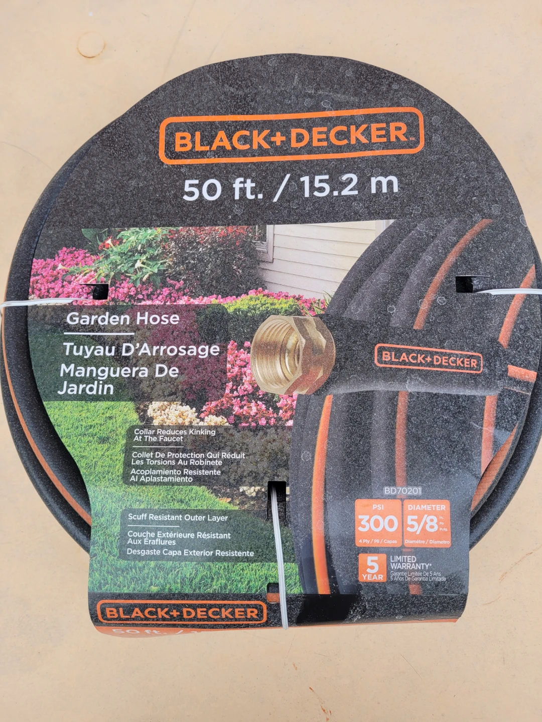 BLACK+DECKER Garden Hose - 50 ft.