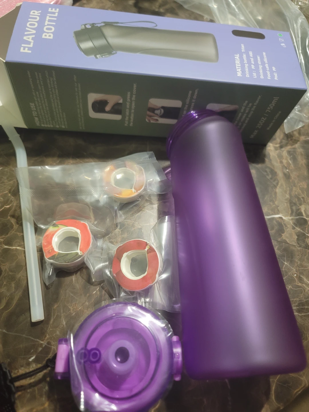 Flavour Bottle 750ml with 3 Pods - photo 2