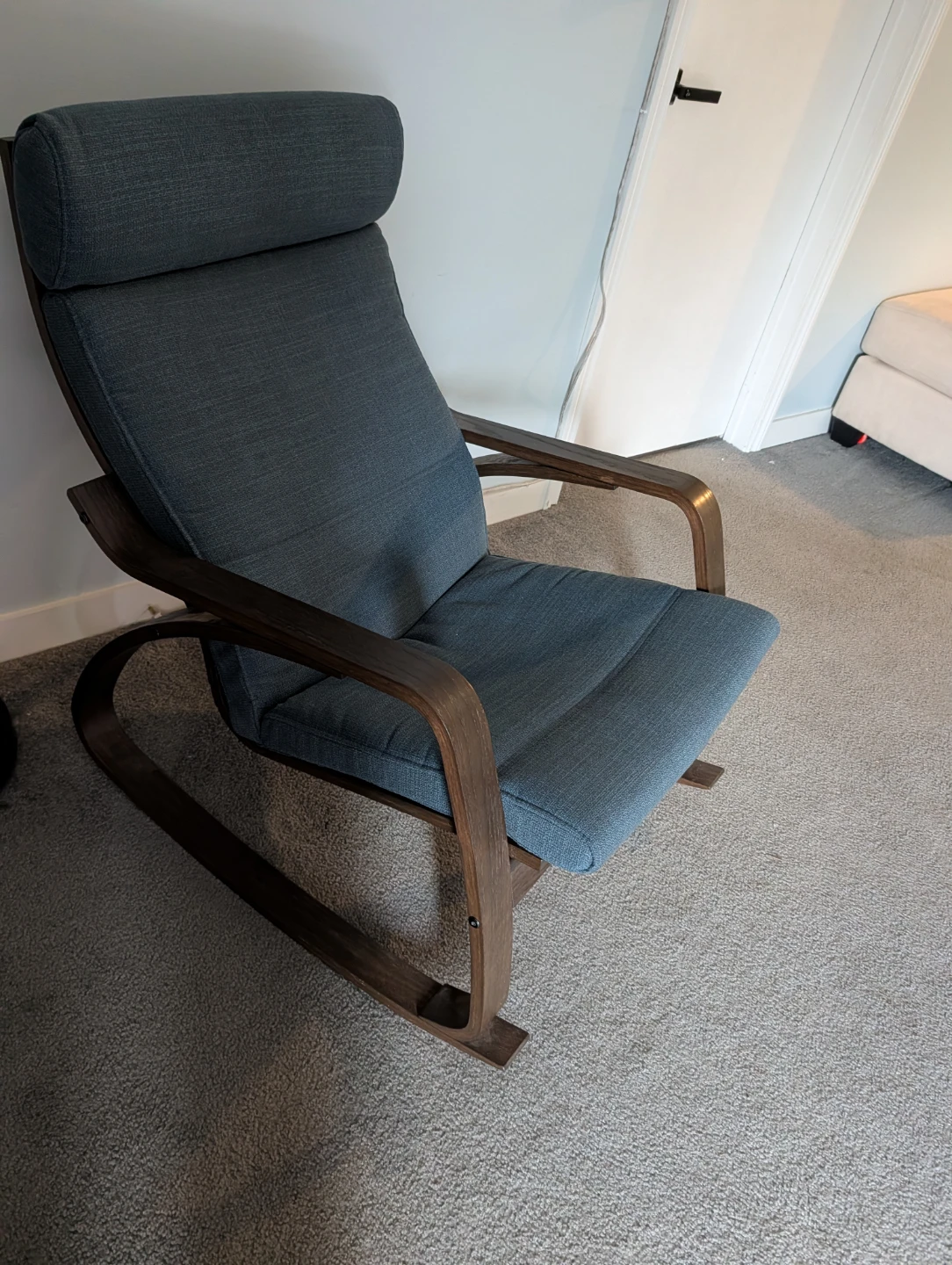 Rocking Chair with Wooden Frame - photo 2