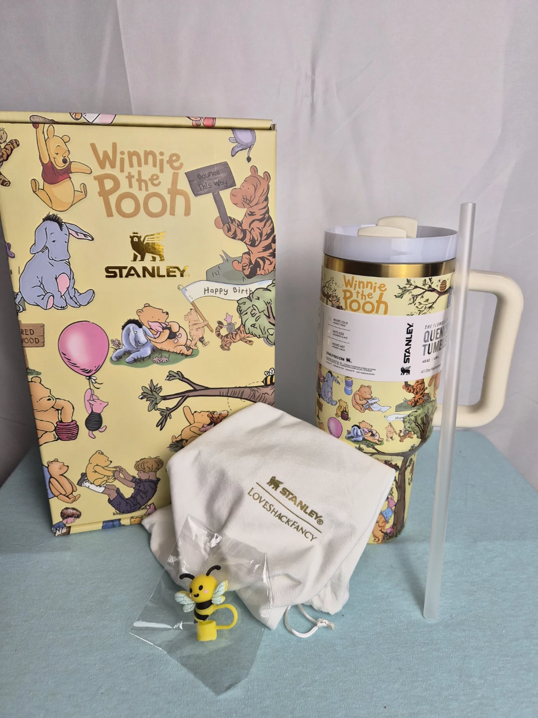 Stanley x LoveShackFancy Winnie the Pooh Tumbler