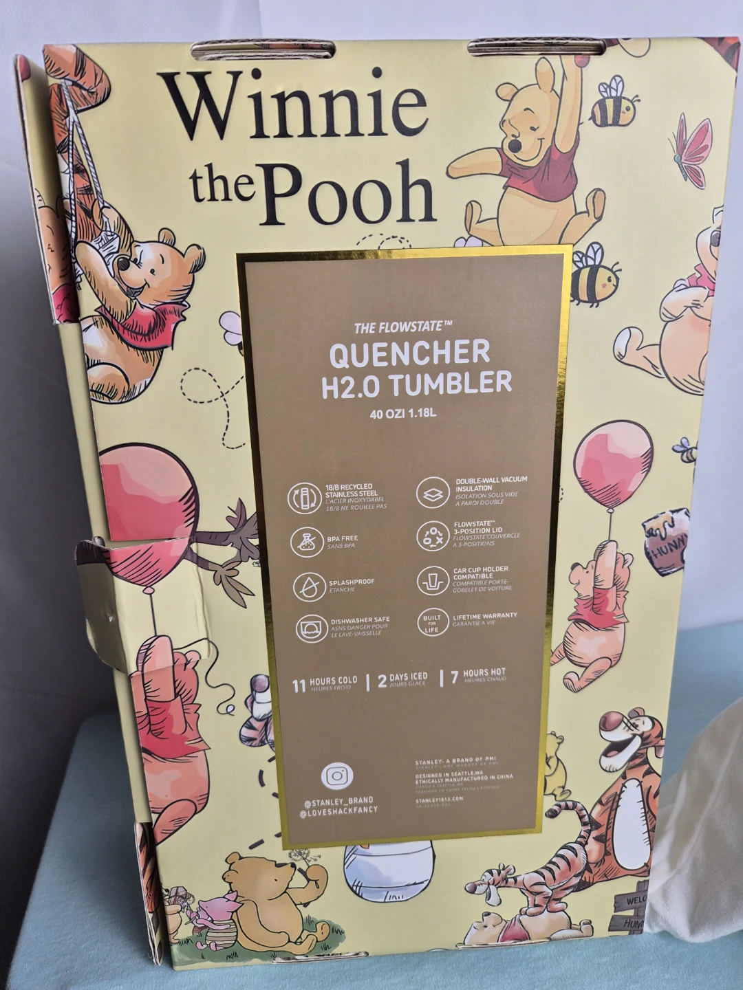 Stanley x LoveShackFancy Winnie the Pooh Tumbler - photo 3