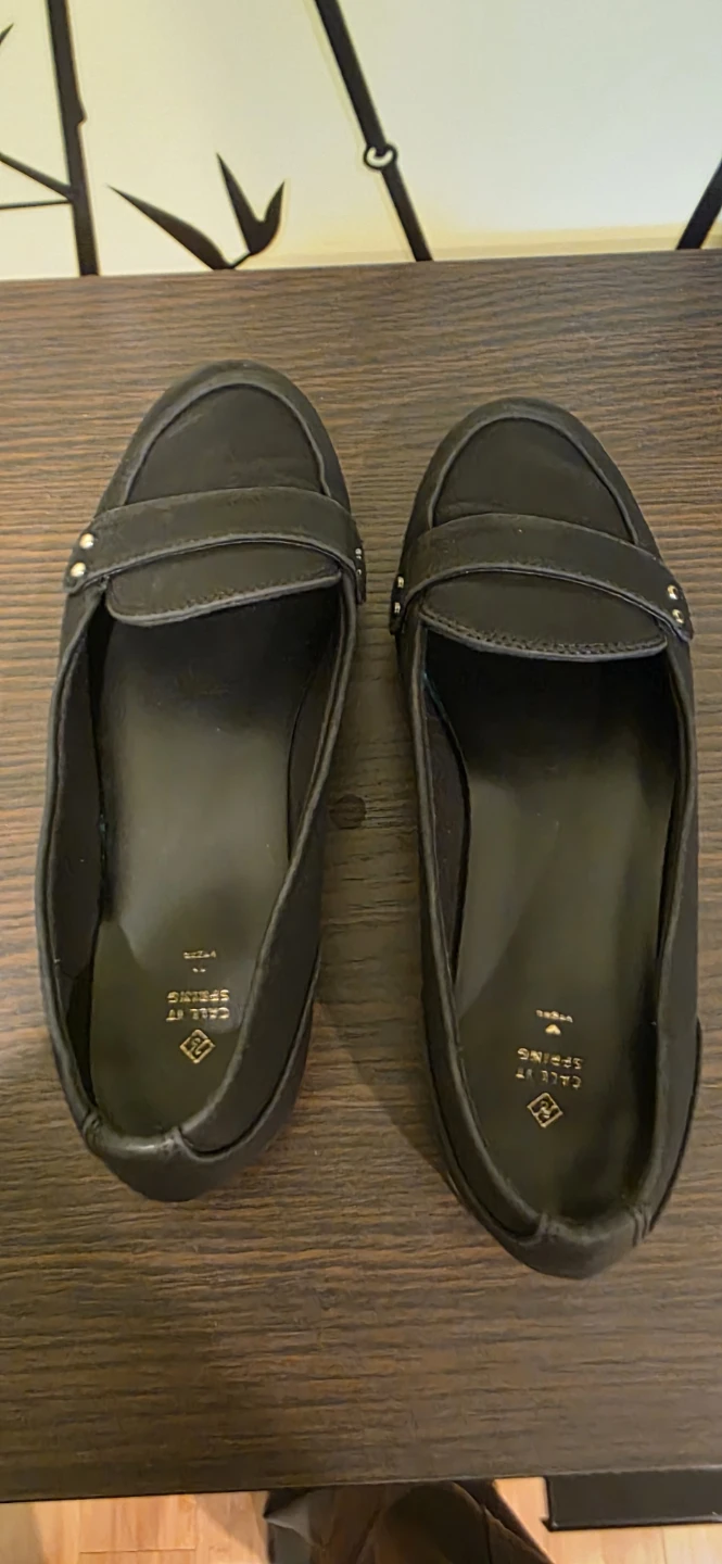 Call It Spring Black Loafer Flats - photo 2