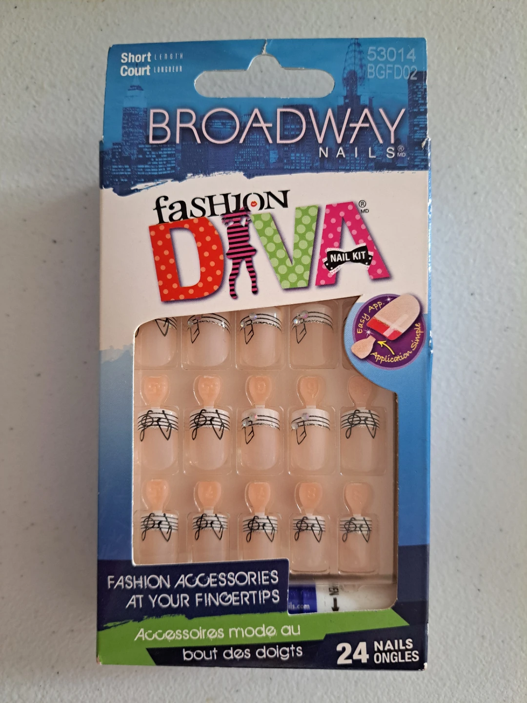 Broadway Nails Fashion Diva Nail Kit