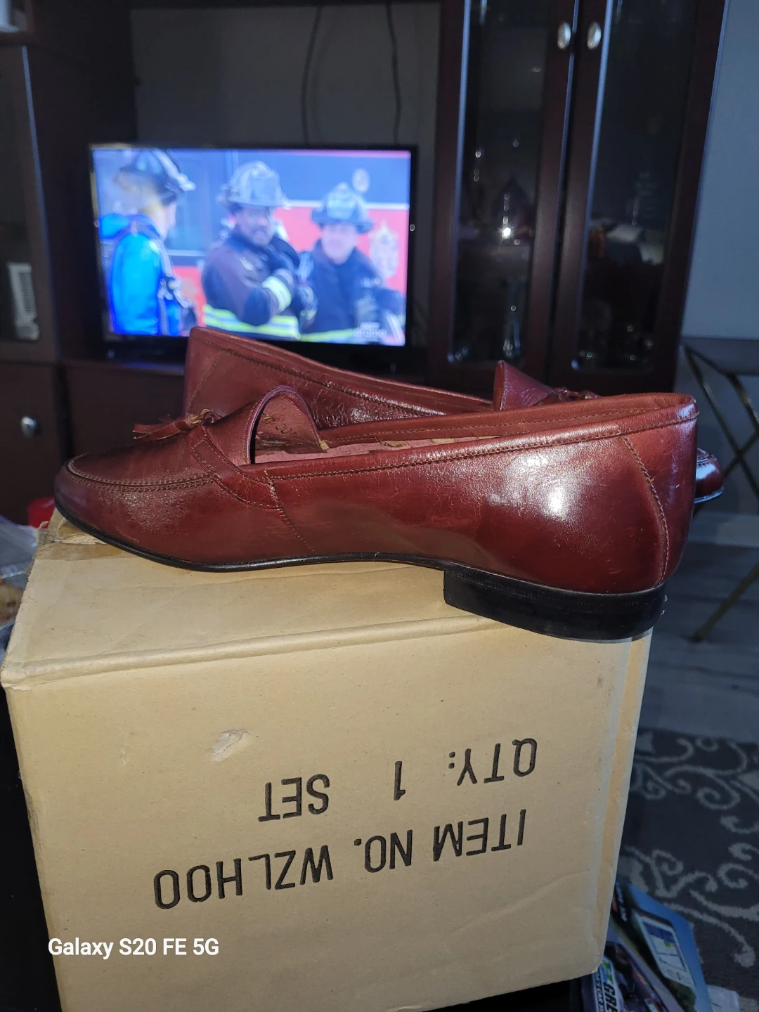 Sergio Bruttini Burgundy Leather Loafers - photo 4