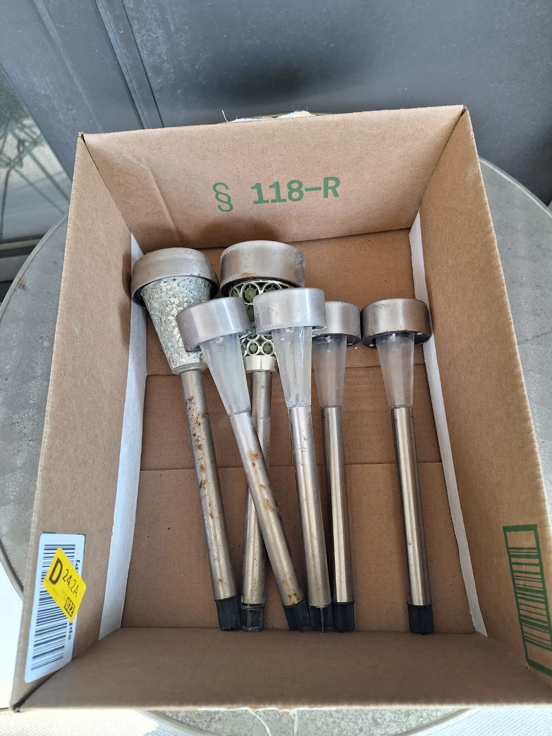 Set of 6 Solar Pathway Lights