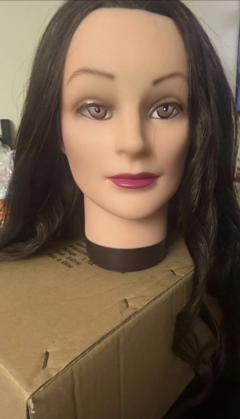 Mannequin Head 100% HAIR HUMAN - photo 3