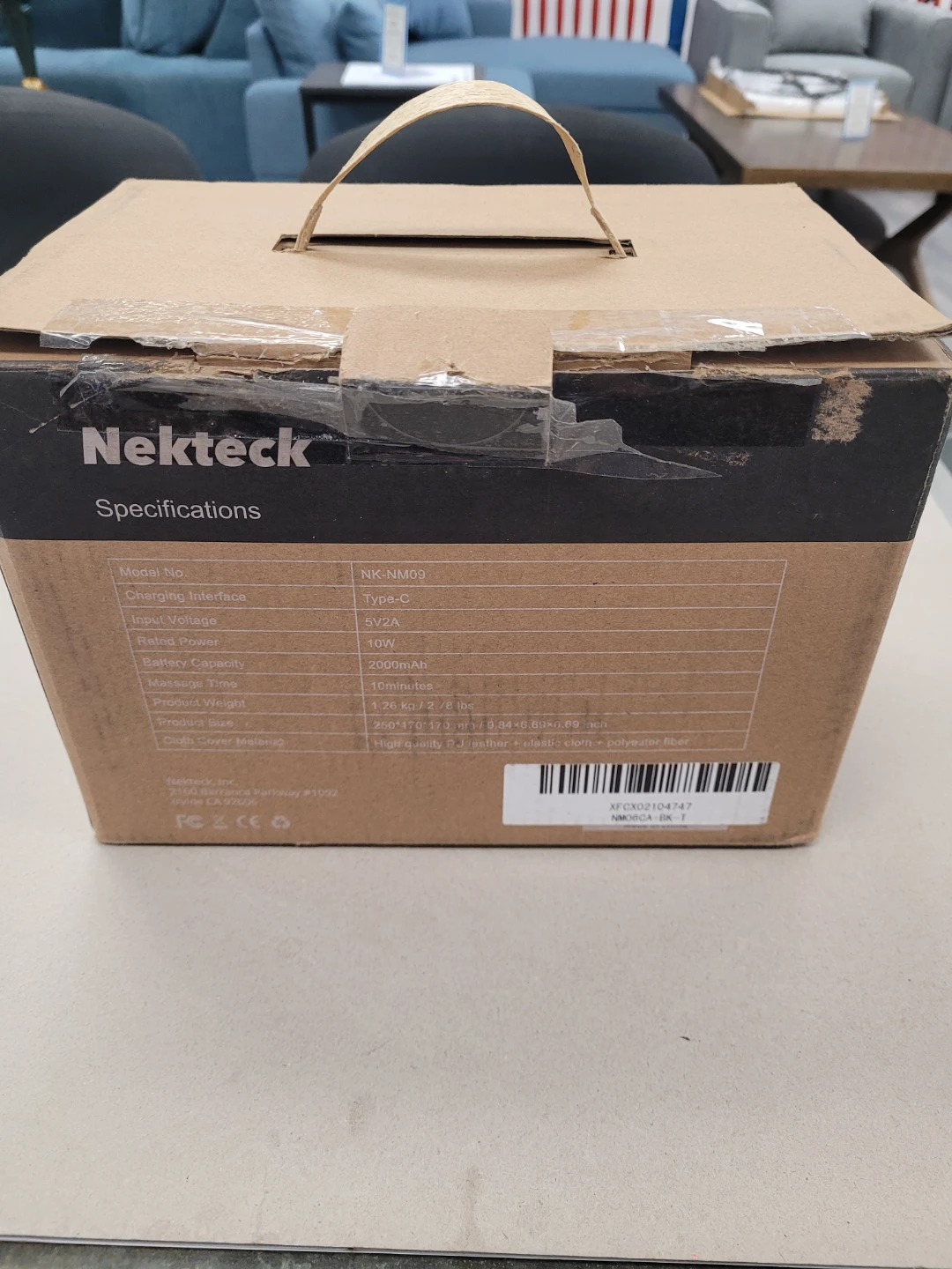 Nekteck Cordless Neck Massager NK-NM09 - photo 5