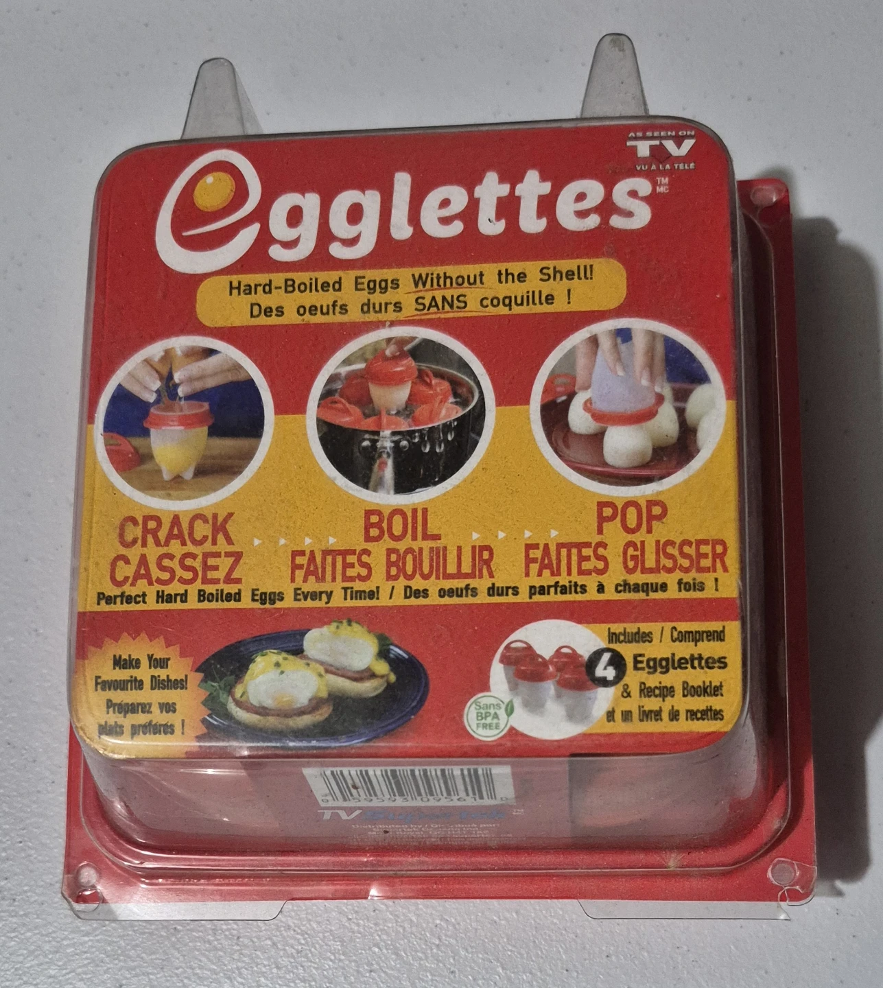 Egglettes Hard-Boiled Egg Cooker Set