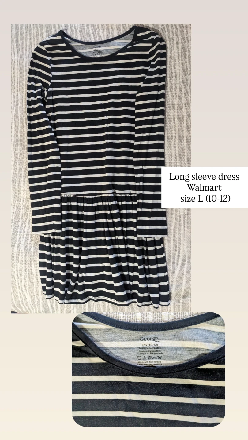 Long sleeve Dresses for girls size L - photo 3