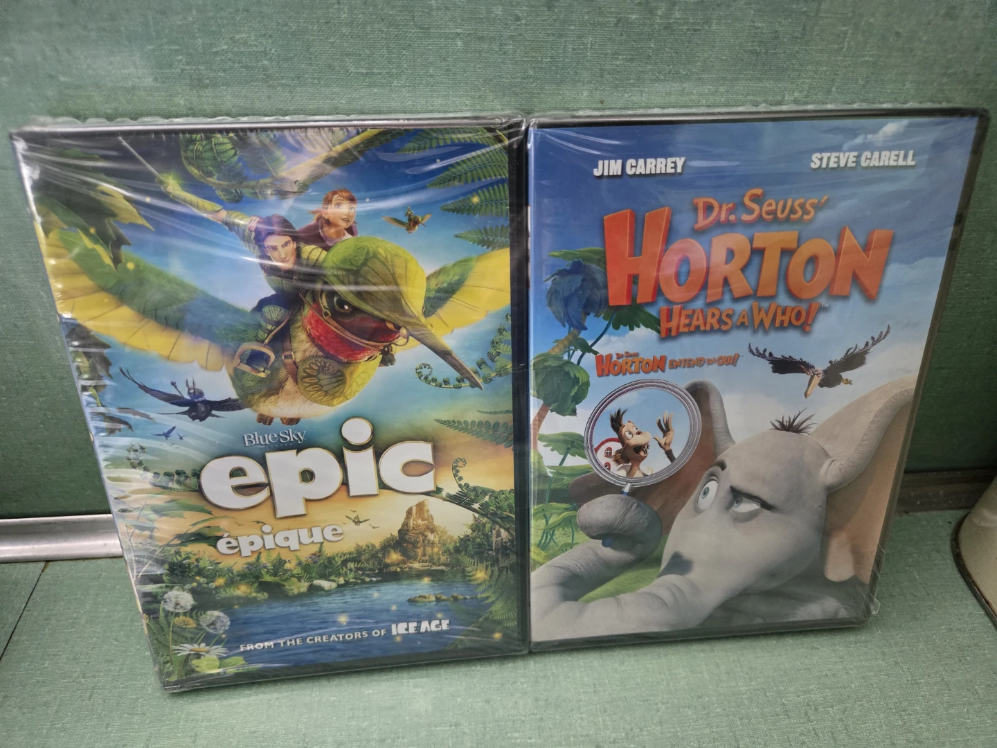 Two (2) Children's DVDs