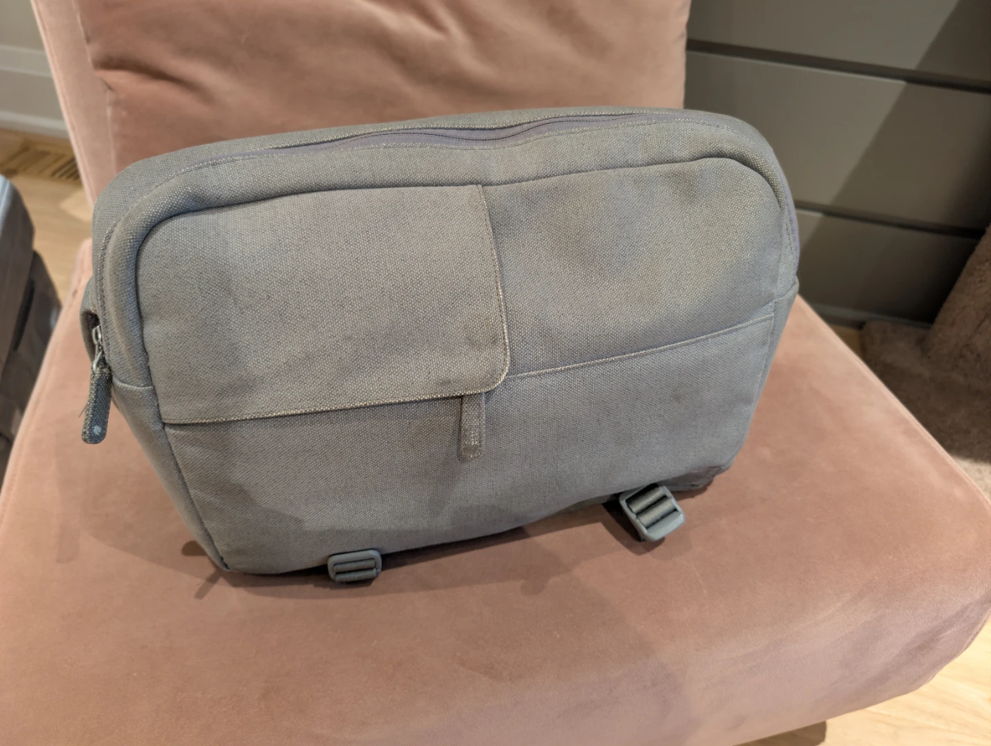 Grey Camera Bag