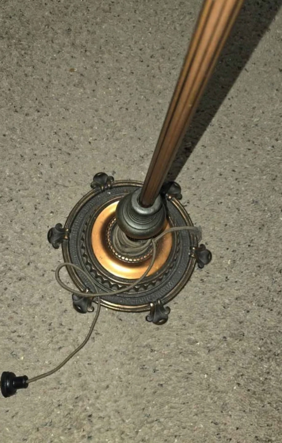 Vintage Floor Lamp with 3 Bulbs - photo 5