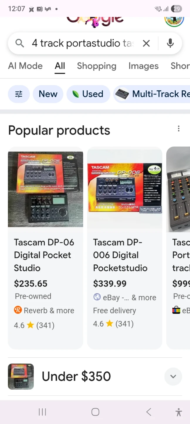 ⚽Tascam 4 track portastudio - photo 4